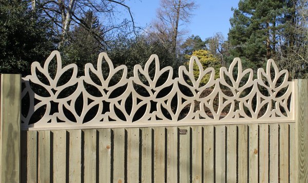 Summer Fence Topper (Shaped)