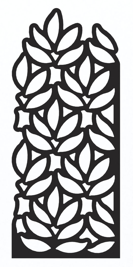 Summer Trellis (low) - with 1 x flat/1 x shaped side