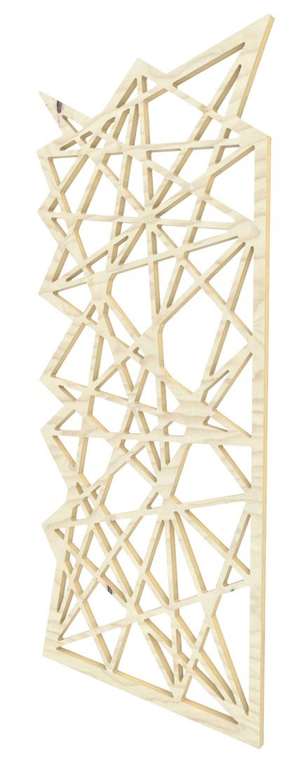 Shards Trellis (low) - with 1 x flat/1 x shaped side