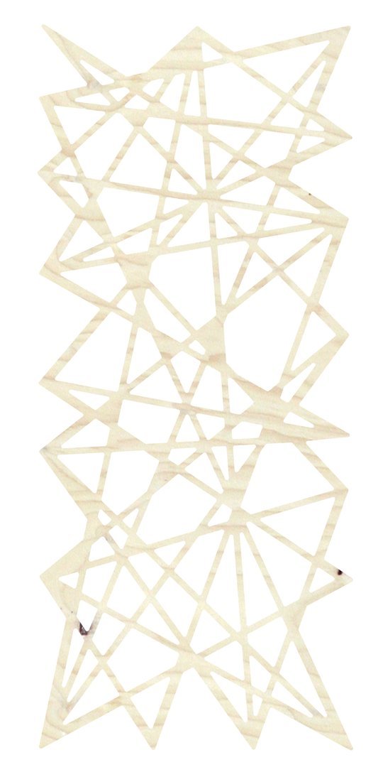 Shards Trellis (low) - with 2 x shaped sides